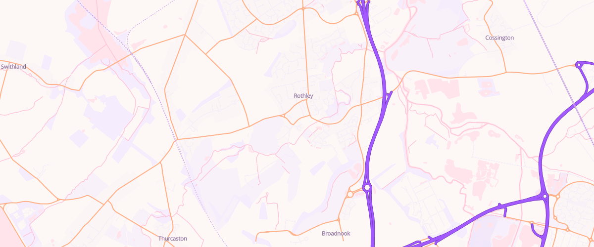 Map showing the location of R.E.Mills Motor Engineers