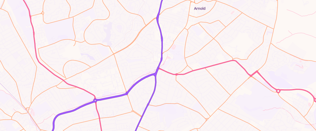 Map showing the location of Rontec Daybrook