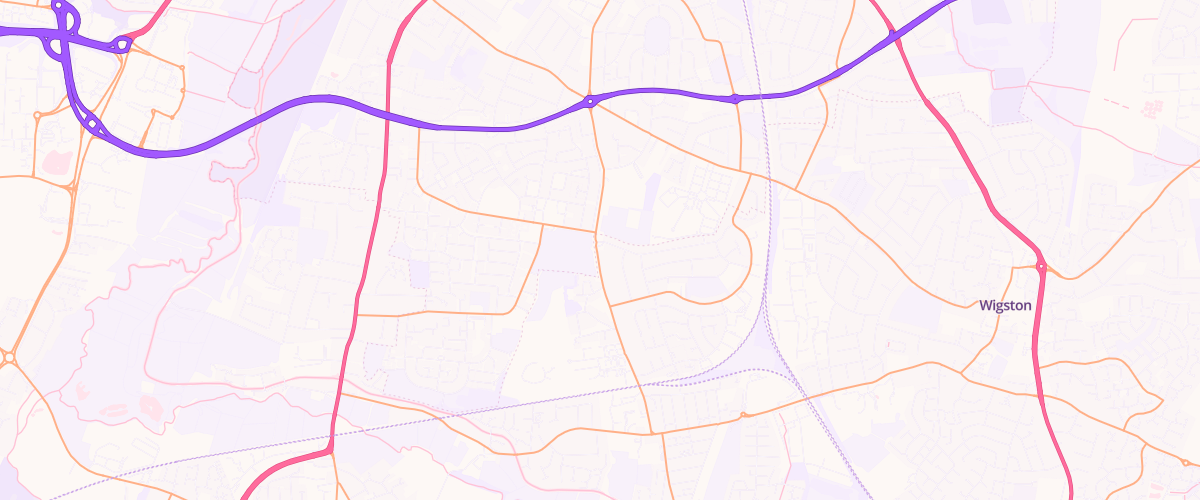 Map showing the location of Pgg St Peters