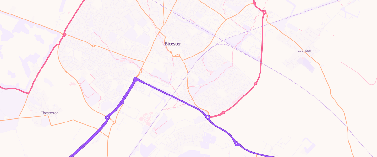 Map showing the location of Shell Chase