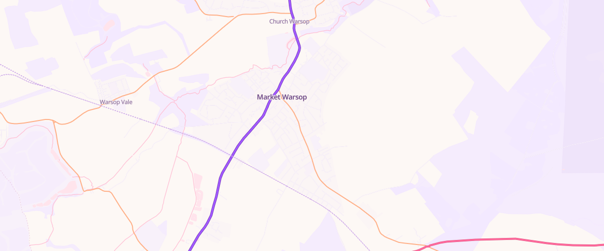 Map showing the location of Castelle Service Station