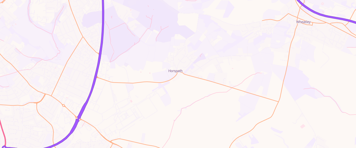 Map showing the location of Horspath Service Station Ltd