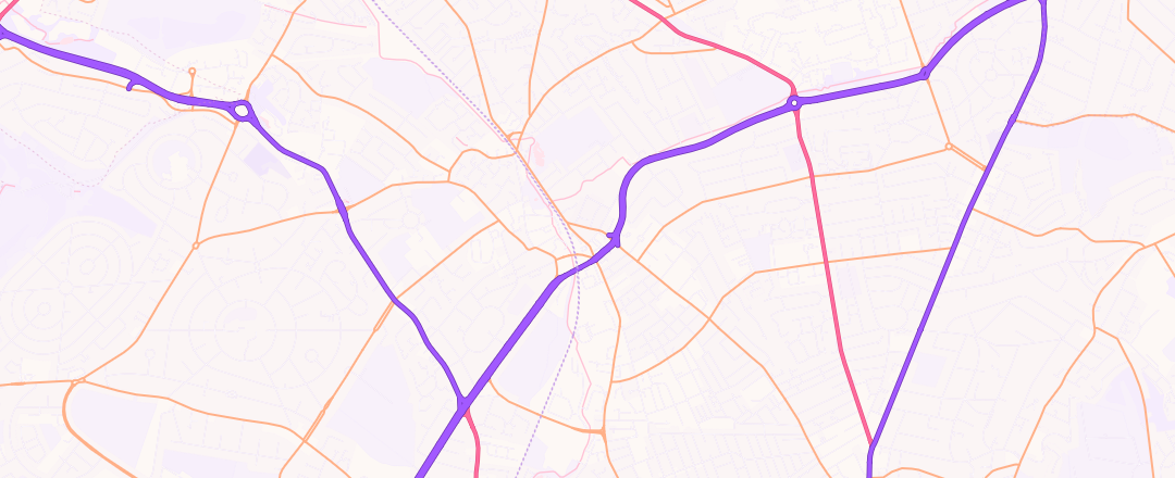 Map showing Group 1 Toyota North Nottingham, Nottingham
