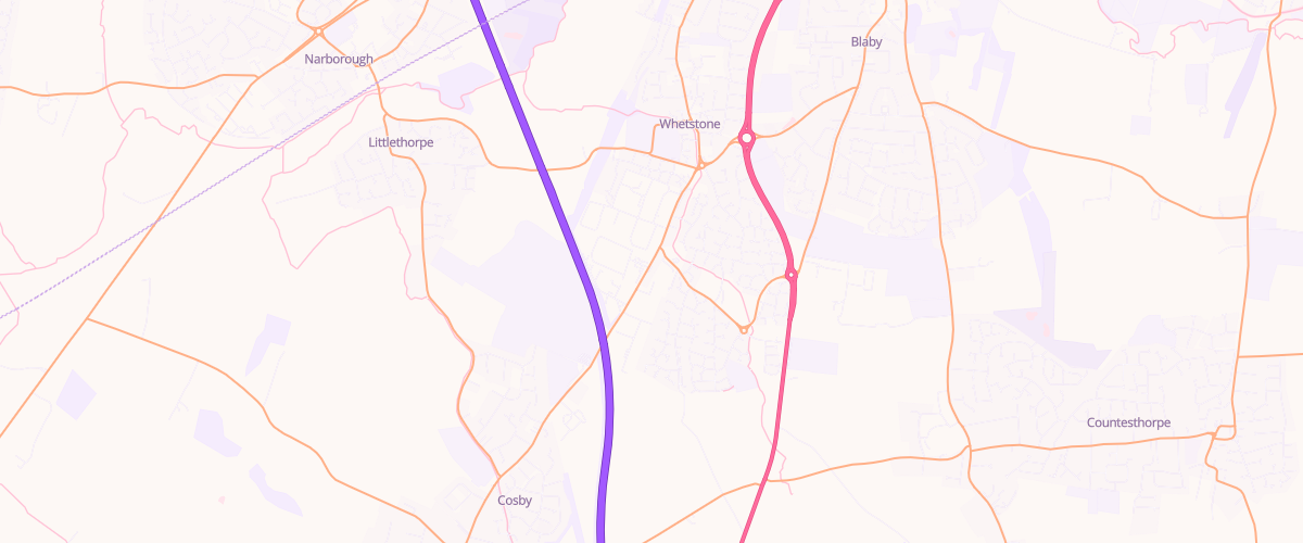 Map showing the location of Camstone Service Station