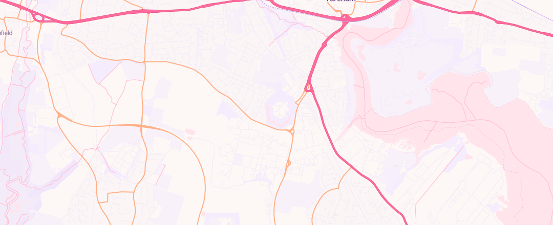 Map showing Motor Medic, Fareham