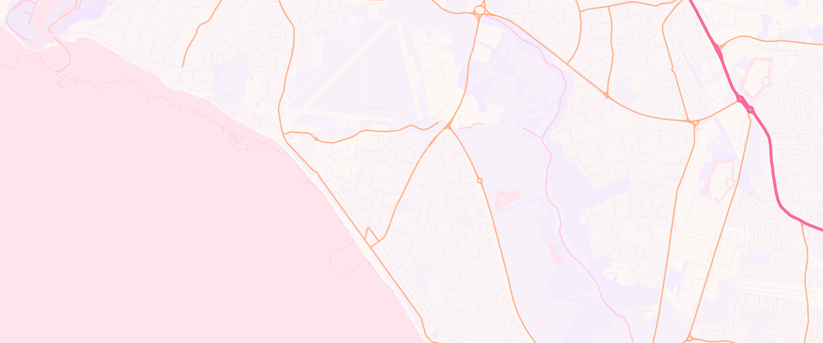 Map showing the location of Rusdene Lee On Solent