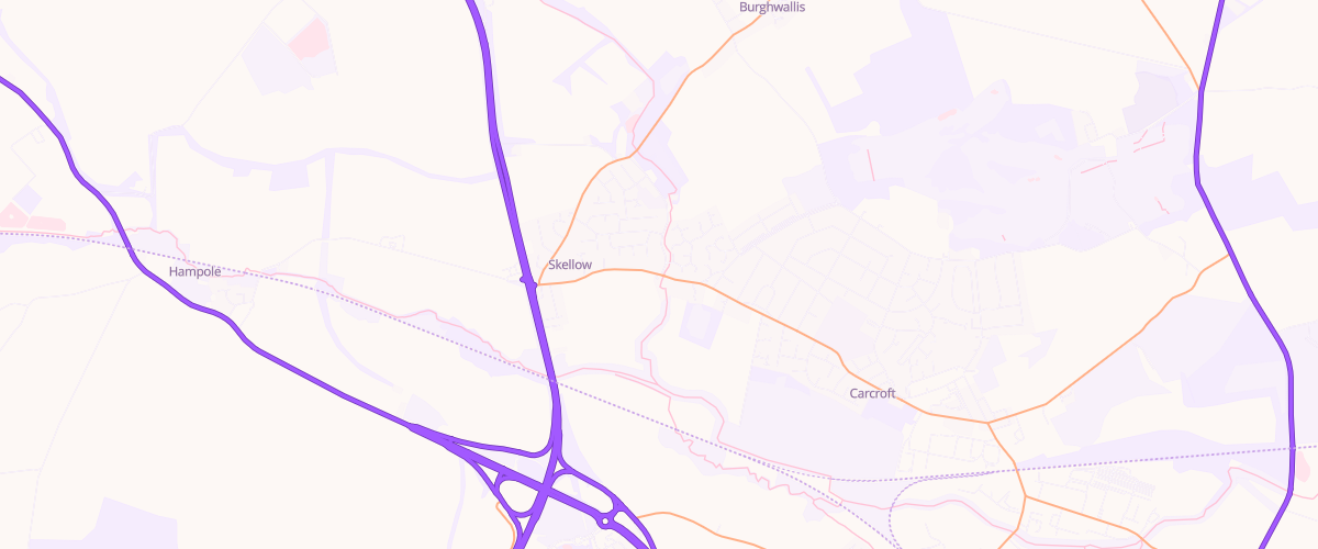 Map showing the location of Brookfield Filling Station