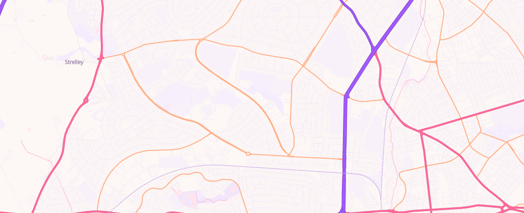 Map showing Giacone Car Care Centre Limited, Nottingham