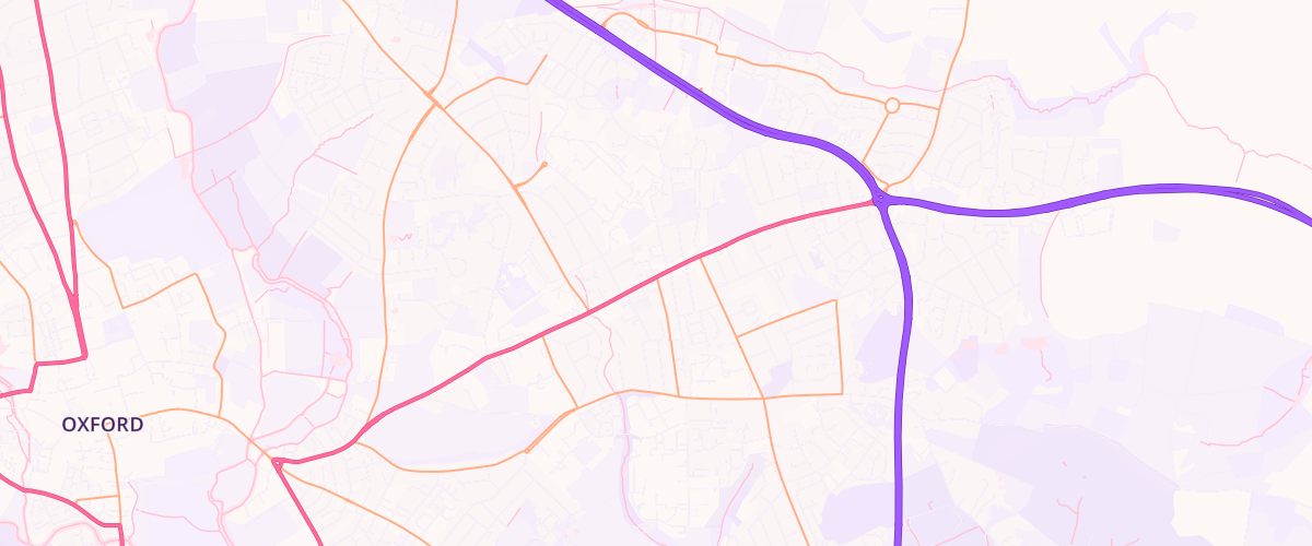 Map showing the location of Shell Little Waitrose Headington