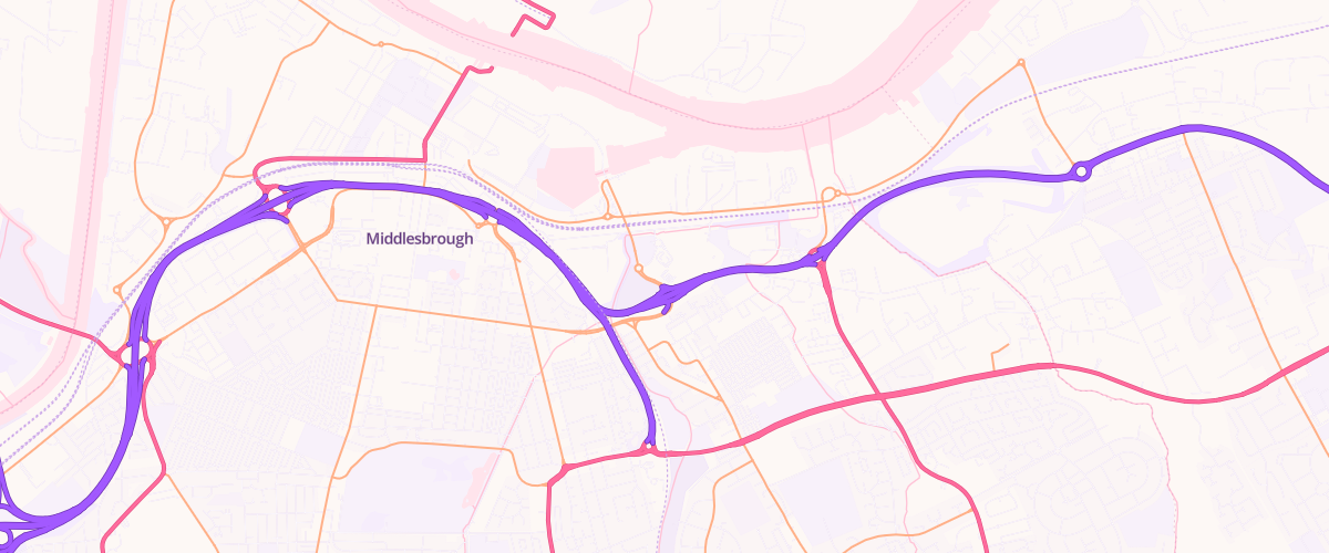 Map showing the location of Gateway Service Station
