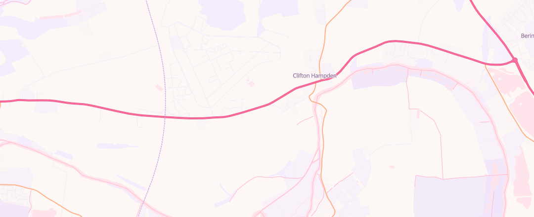 Map showing Turnpike Garage Engineering, Abingdon