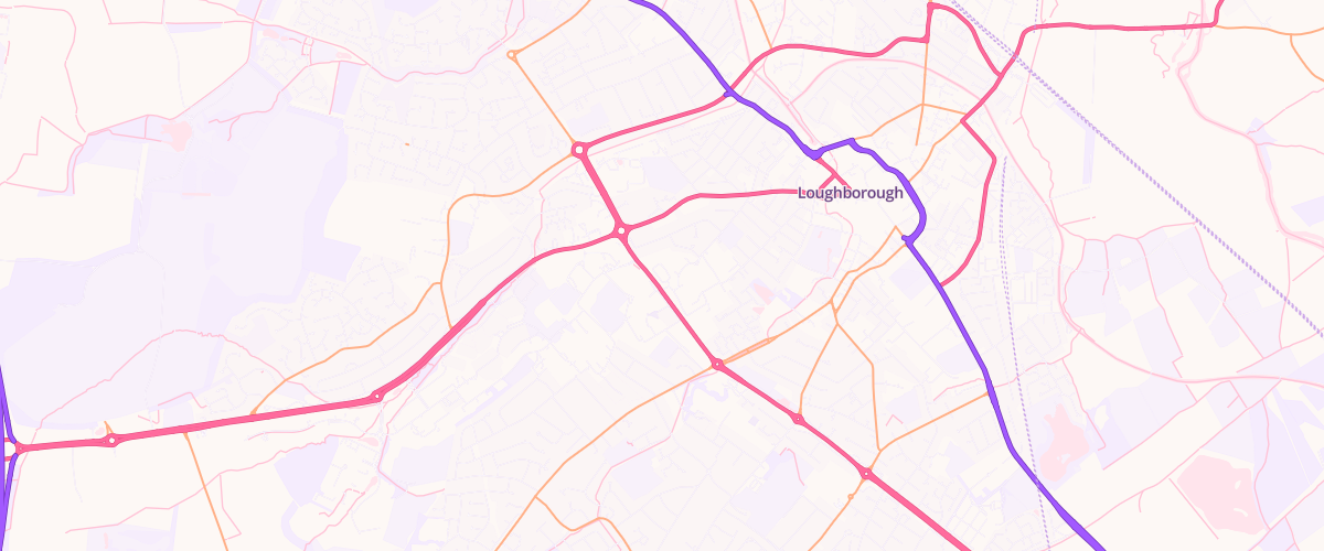 Map showing the location of Epinal Way Service Station