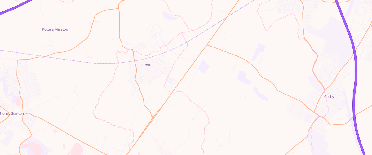 Map showing the location of Hgs Croft Hill