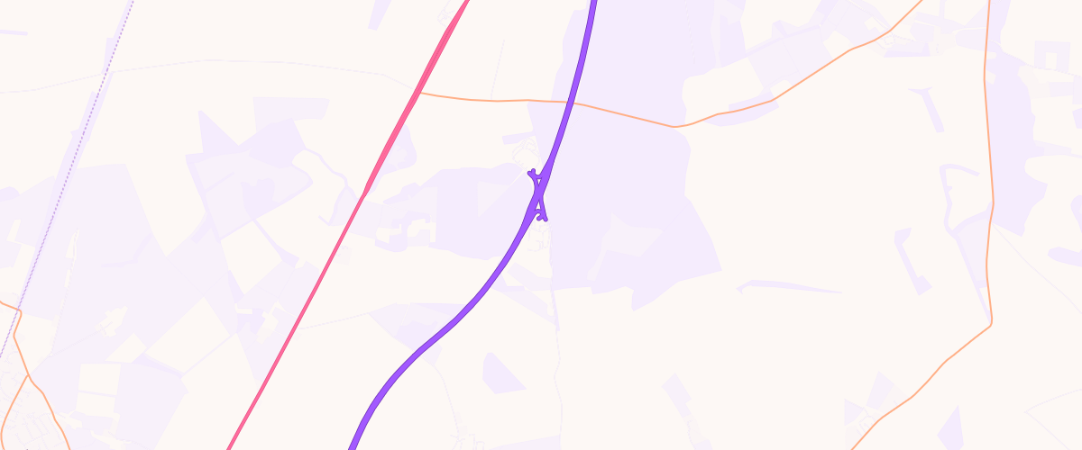 Map showing the location of Winchester South Connect Mwsa