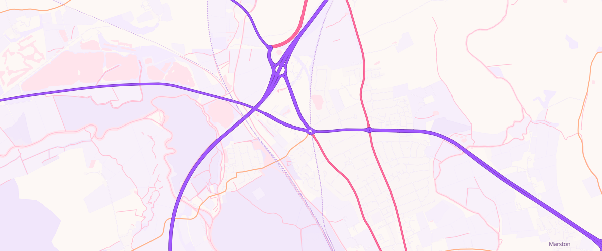Map showing the location of Woodstock Sf Connect