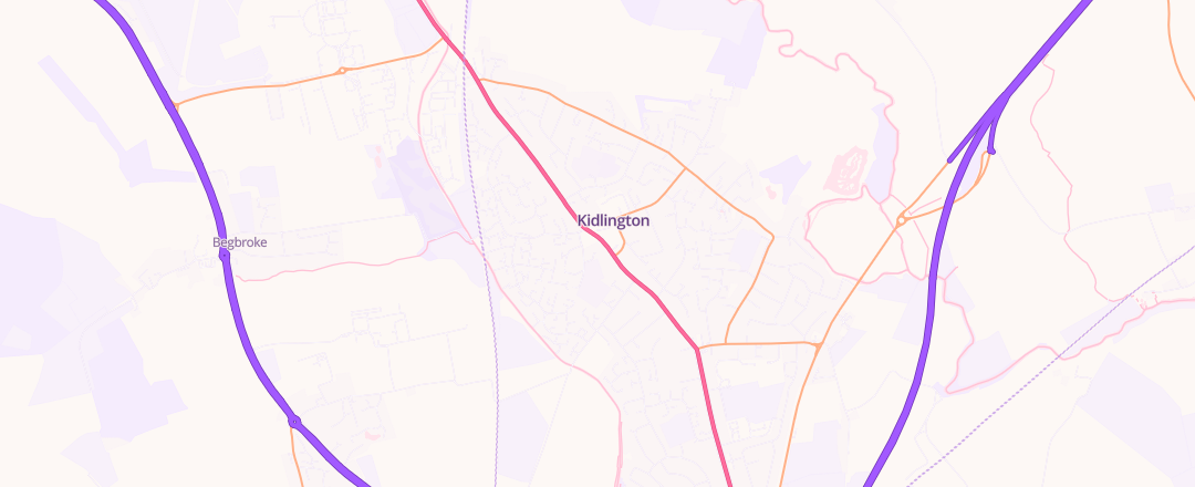 Map showing Ridgeway Skoda Oxford, Oxford