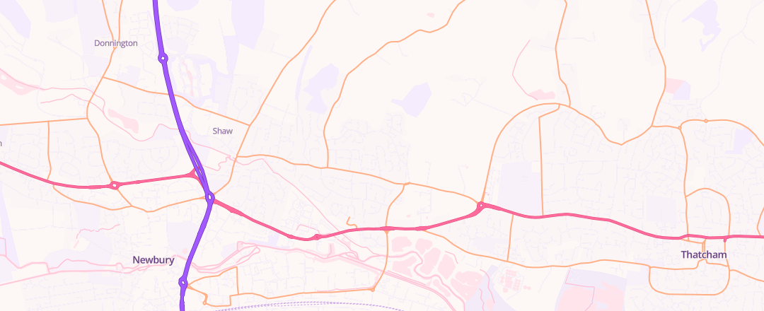 Map showing Elite Garage Services Ltd, Newbury