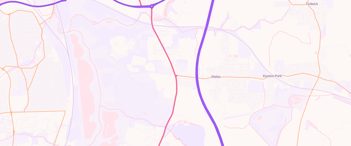 Map showing the location of Ascona Wales Bar Service