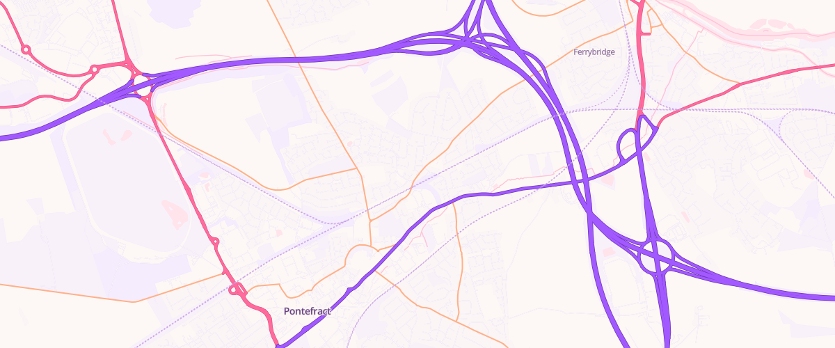 Map showing the location of Total Harvest Energy Ferrybridge