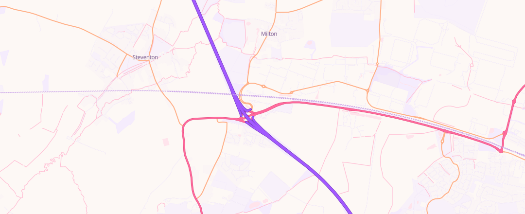 Map showing Marshall Of Cambridge, Abingdon