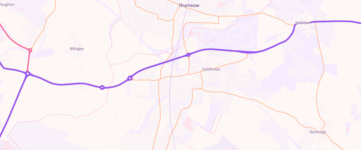 Map showing the location of Dearnside