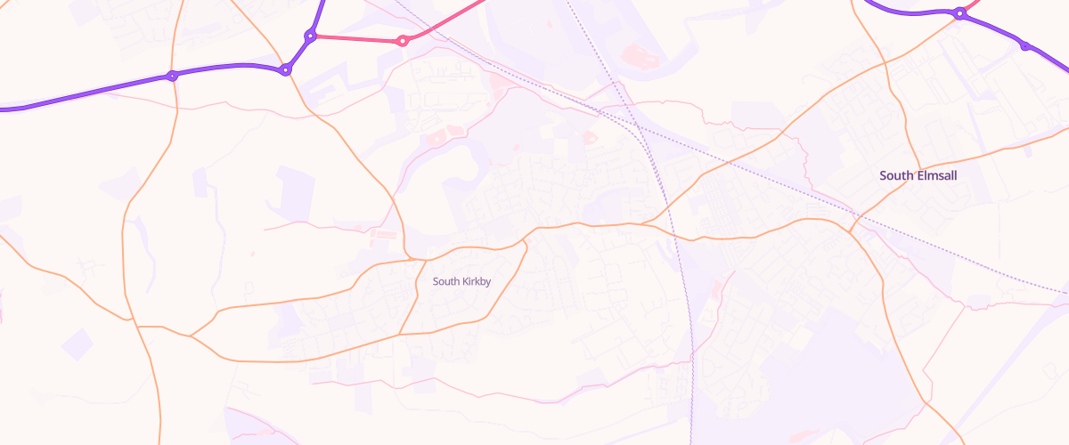 Map showing the location of Spring House Garage