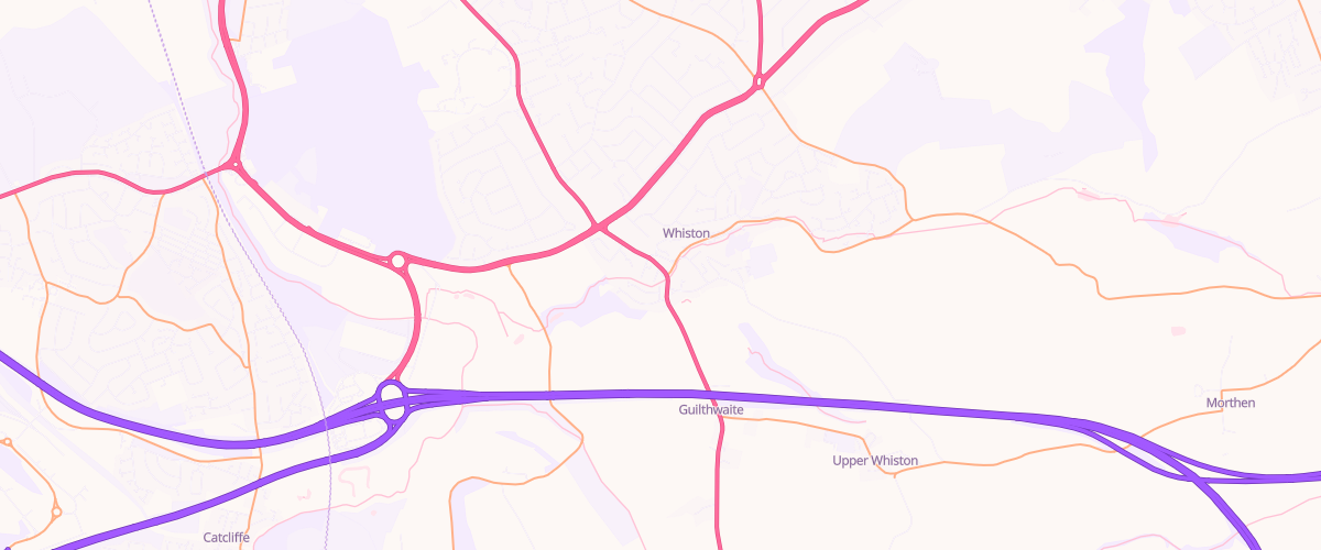 Map showing the location of Sitwellselfserve