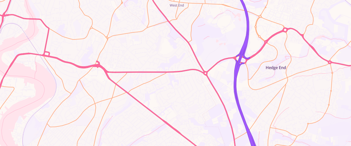 Map showing the location of Rontec Thornhill