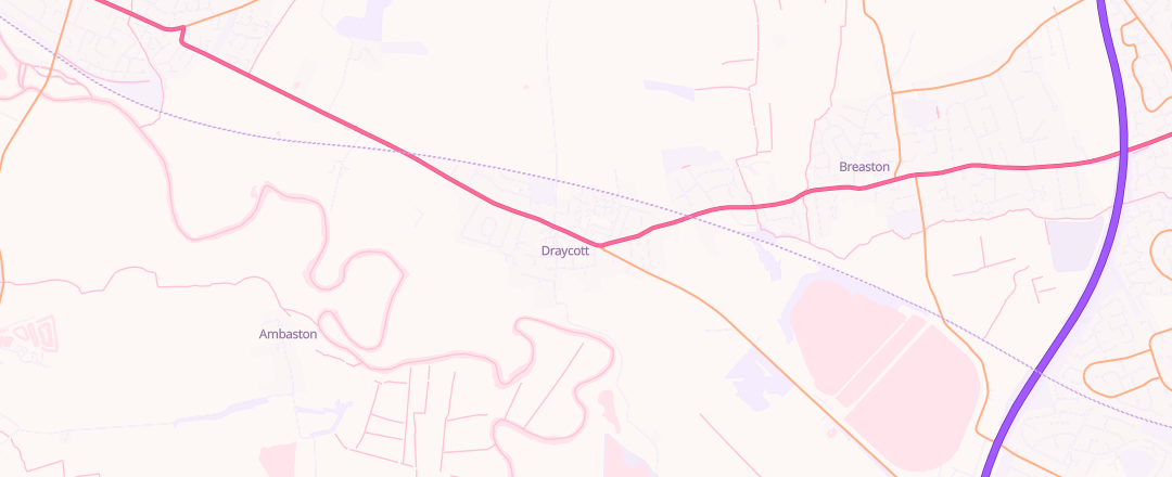 Map showing Motor Wurks Ltd, Derby