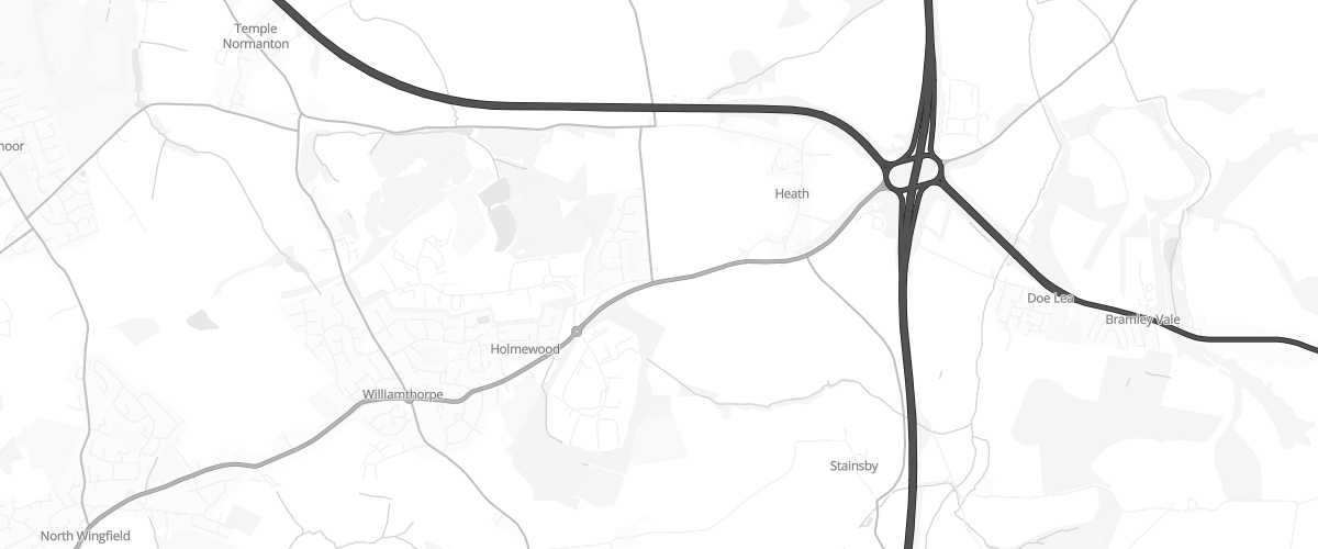 Map showing the location of Shell Red House Service