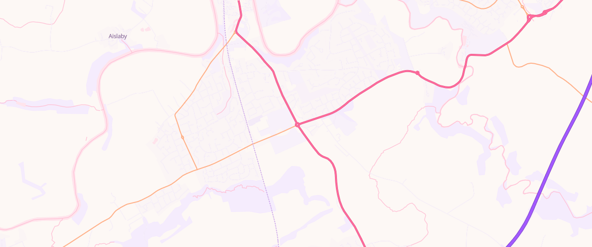 Map showing the location of Mfg Yarm