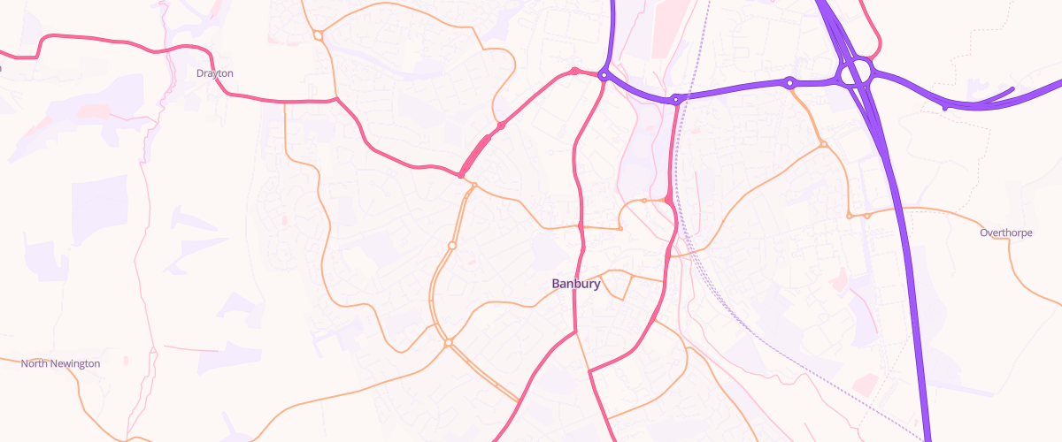 Map showing the location of Cock Horse Service Station Ltd