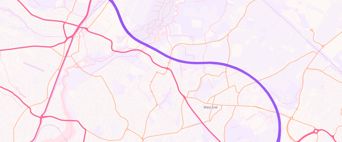 Map showing the location of Eg Southampton Pfs