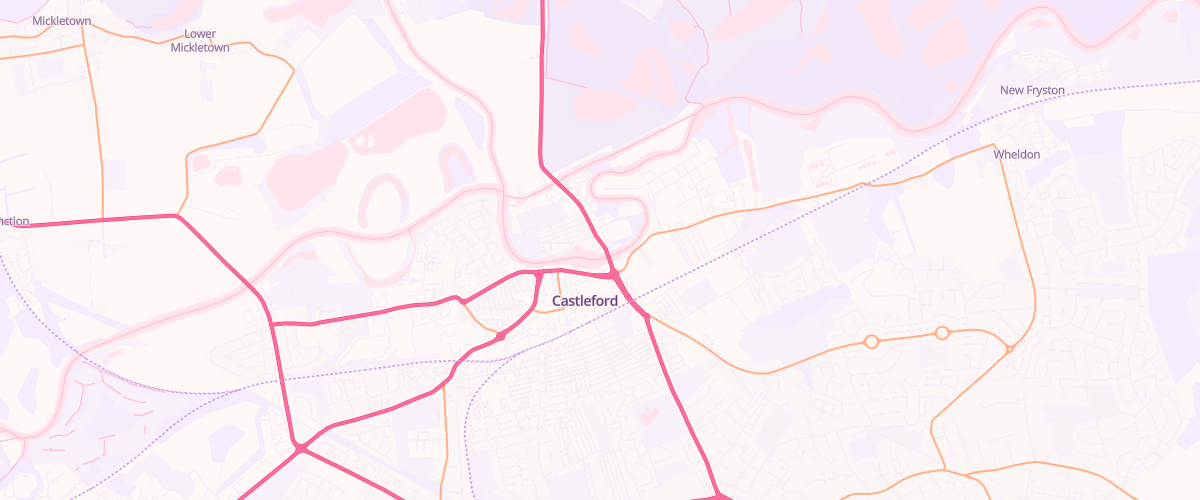 Map showing the location of Mfg Riverside