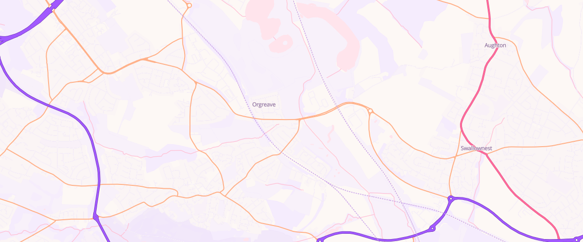Map showing the location of Bp Harvest Energy Woodhouse
