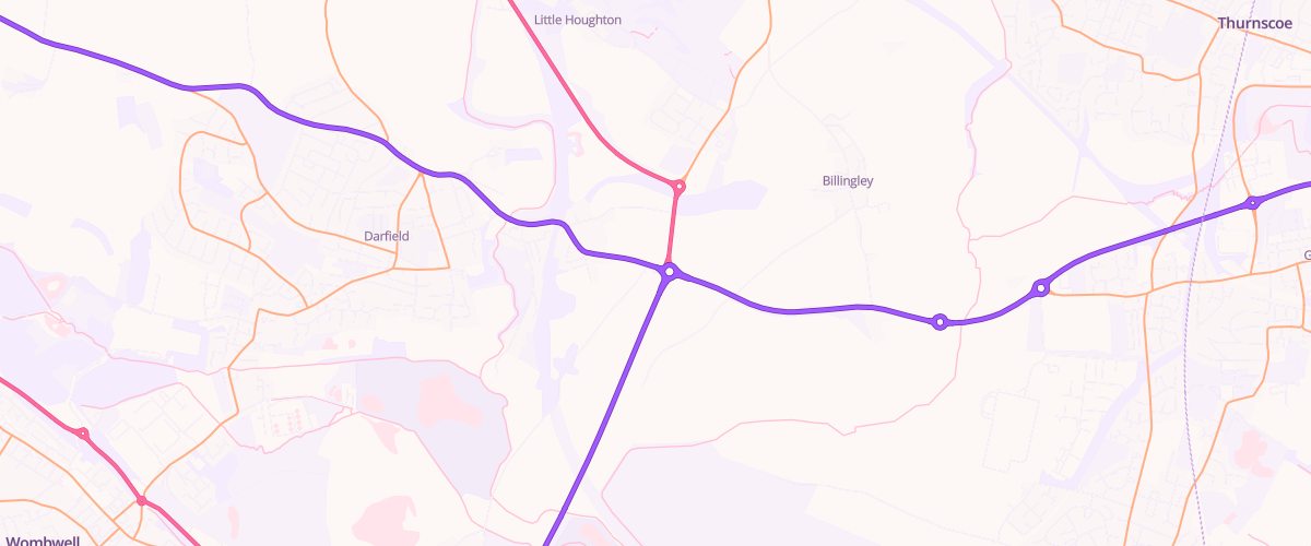 Map showing the location of Tgc Cathill