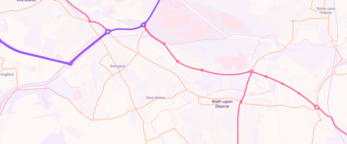Map showing the location of Intake 6