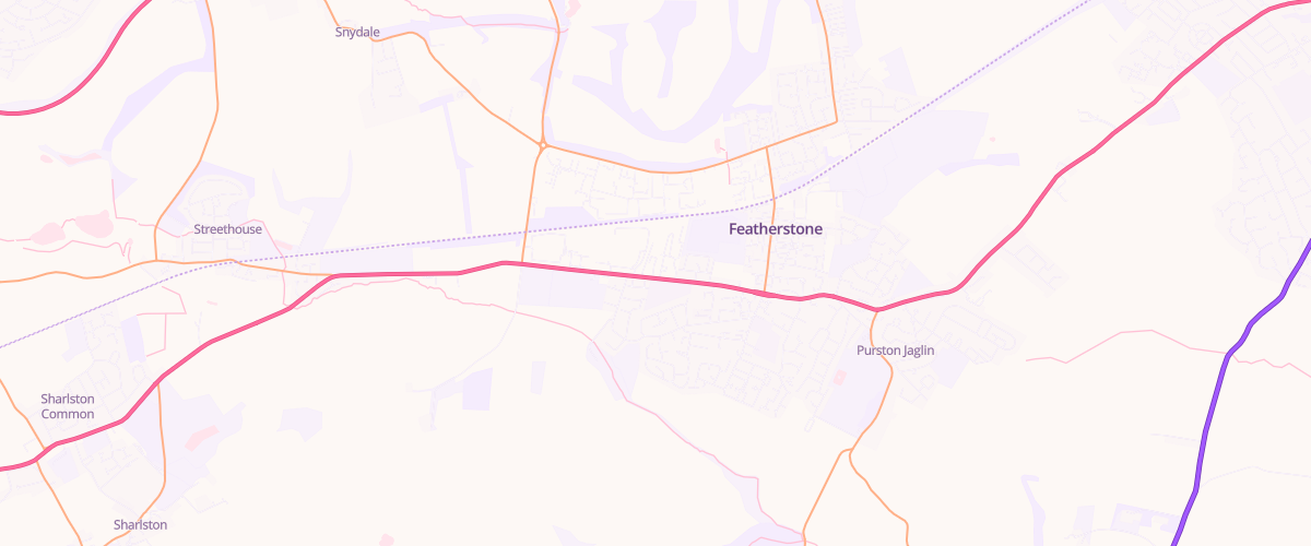 Map showing the location of Gulf Wakefield Road Service