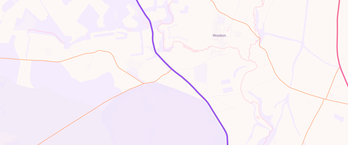 Map showing the location of Judds Garage