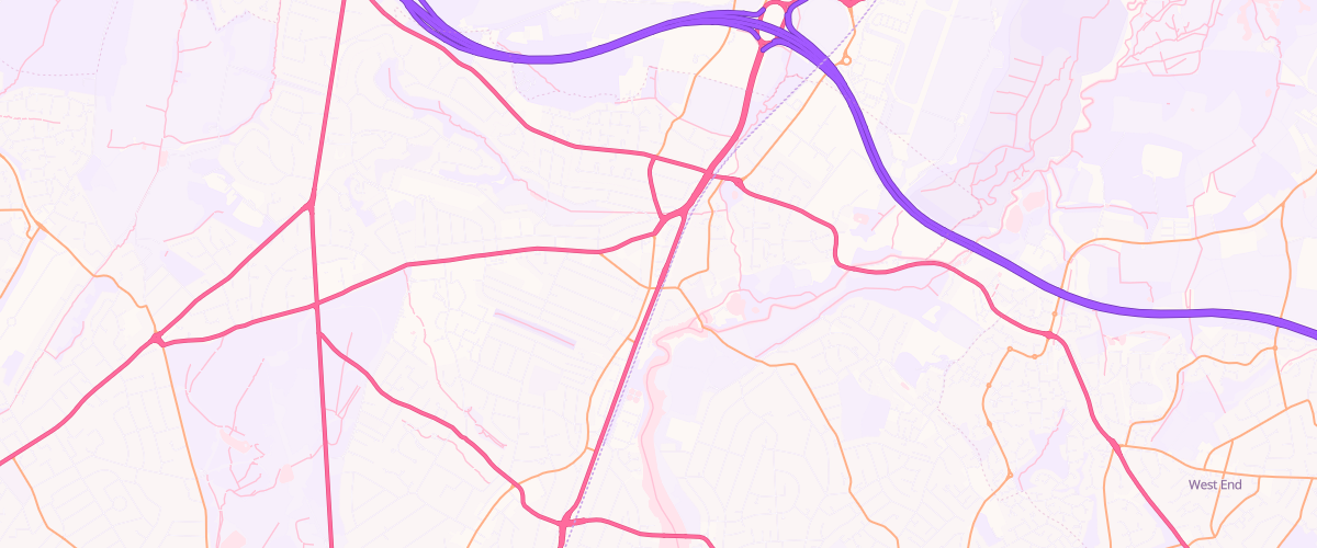 Map showing the location of Shell Swaythling