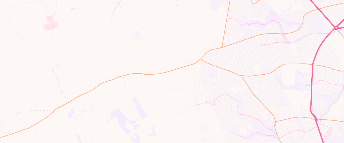 Map showing the location of Longfield Service Station