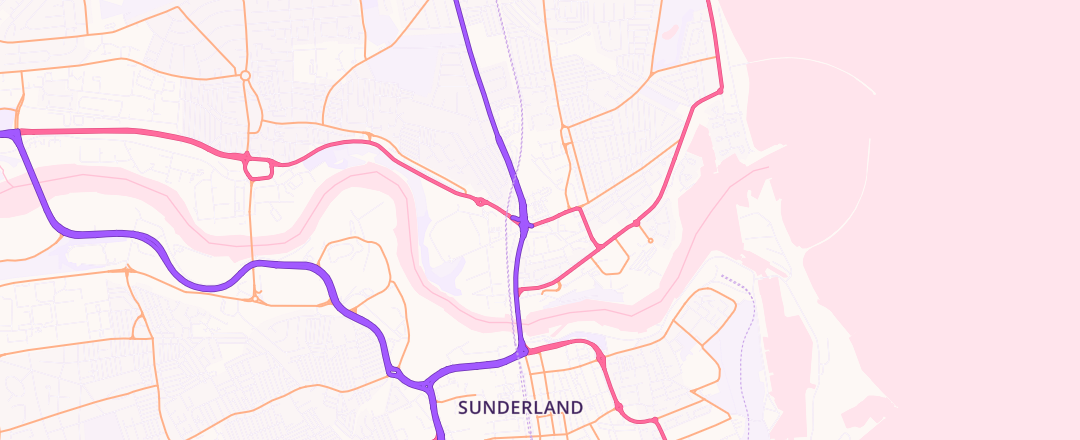 Map showing Hi Performance Auto Centre, Sunderland