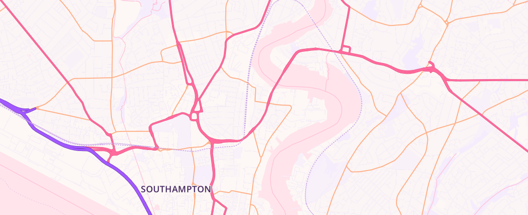 Map showing Hi Q (elite Garages), Southampton