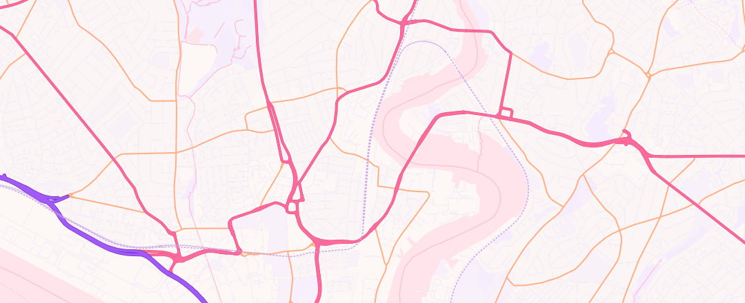 Map showing Taj Mot Station Ltd, Southampton