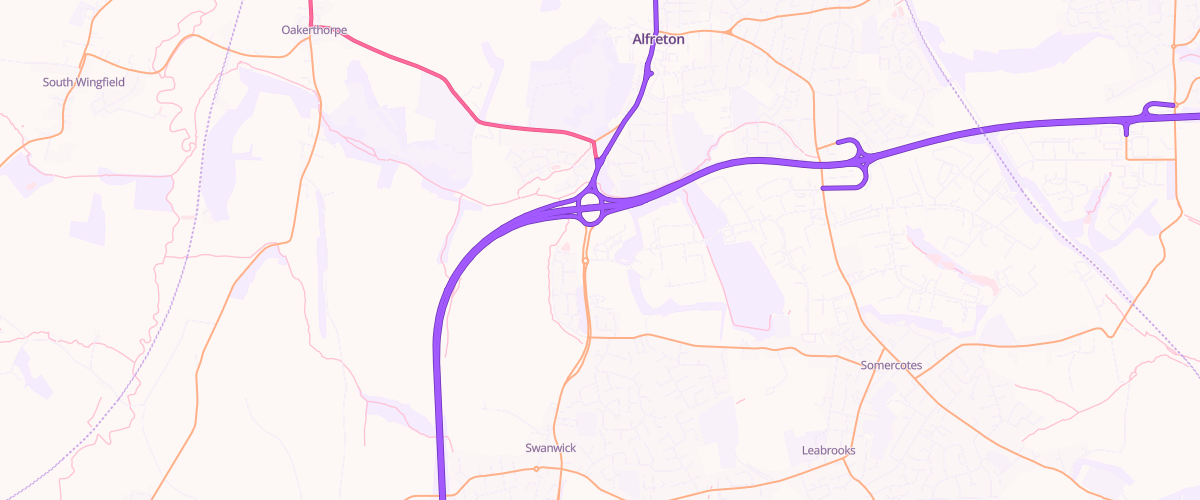 Map showing the location of Mfg Swanwick