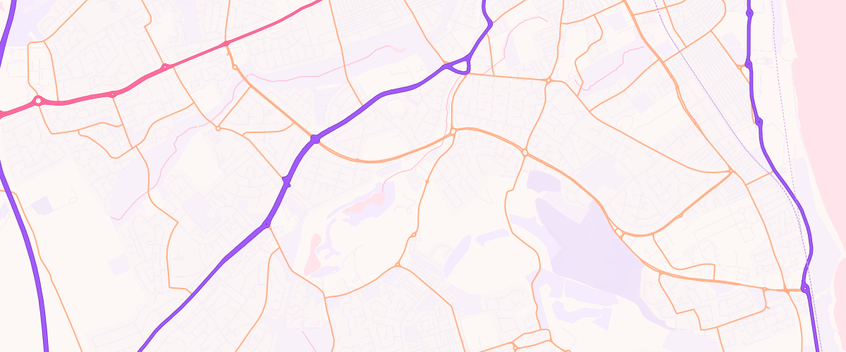 Map showing the location of Sainsburys Sunderland