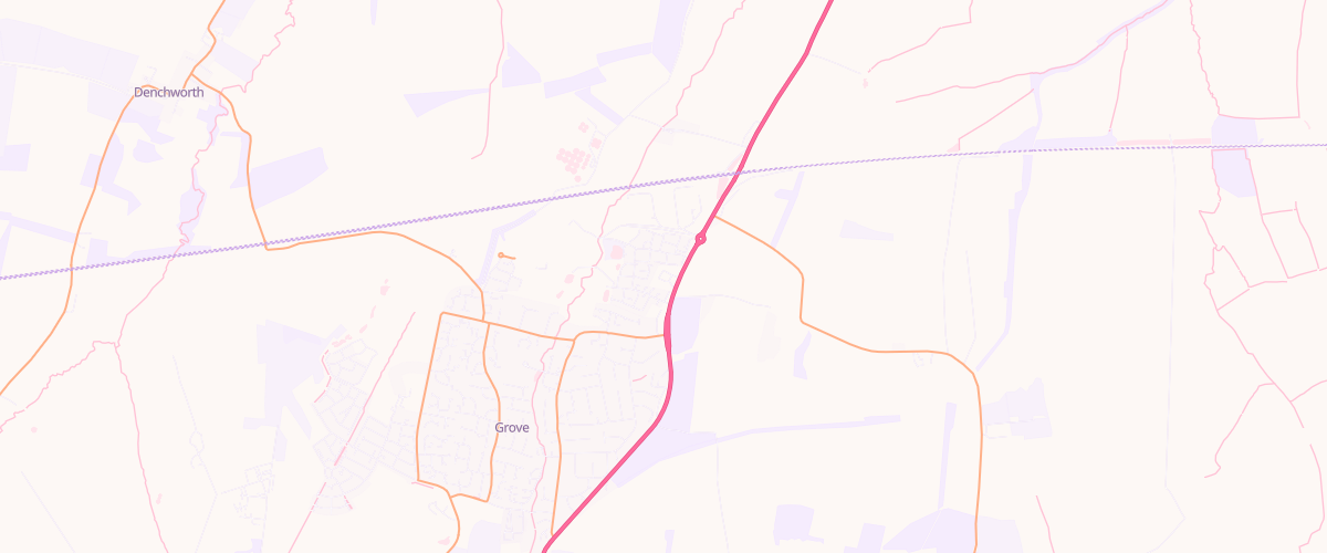 Map showing the location of Bellingers Service Station