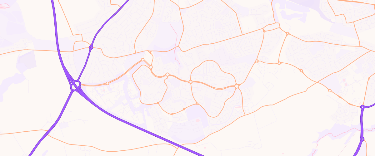 Map showing the location of Mfg Morrisons Sunderland Doxford
