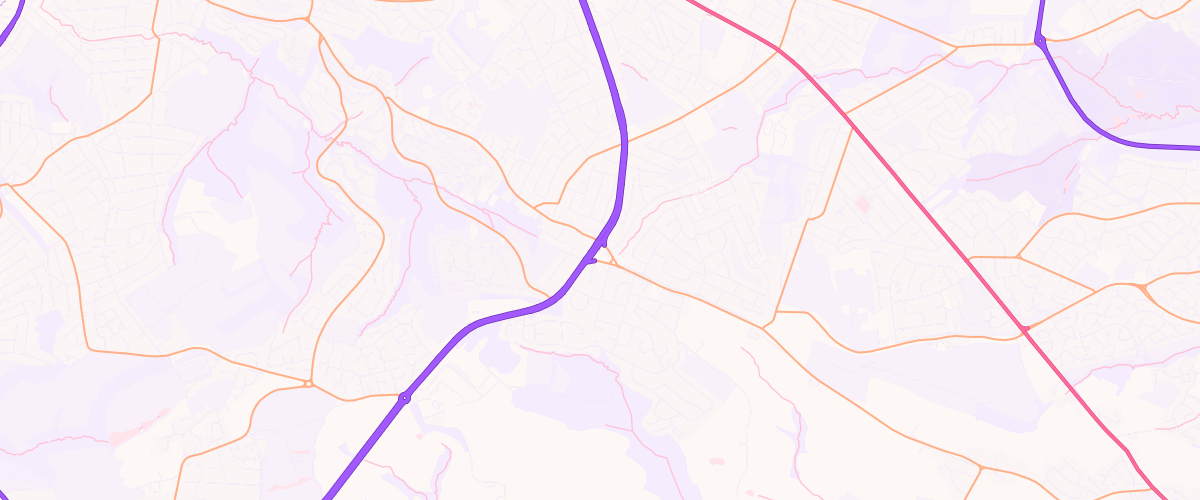 Map showing the location of Mfg Gleadless