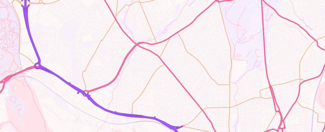 Map showing Kwik-Fit, Southampton